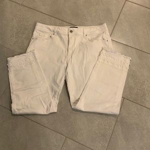 Charlie B white denim jeans